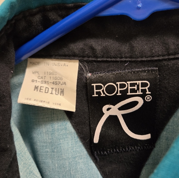 Vintage Aztec Patter Roper Western Shirt - Picture 3 of 6